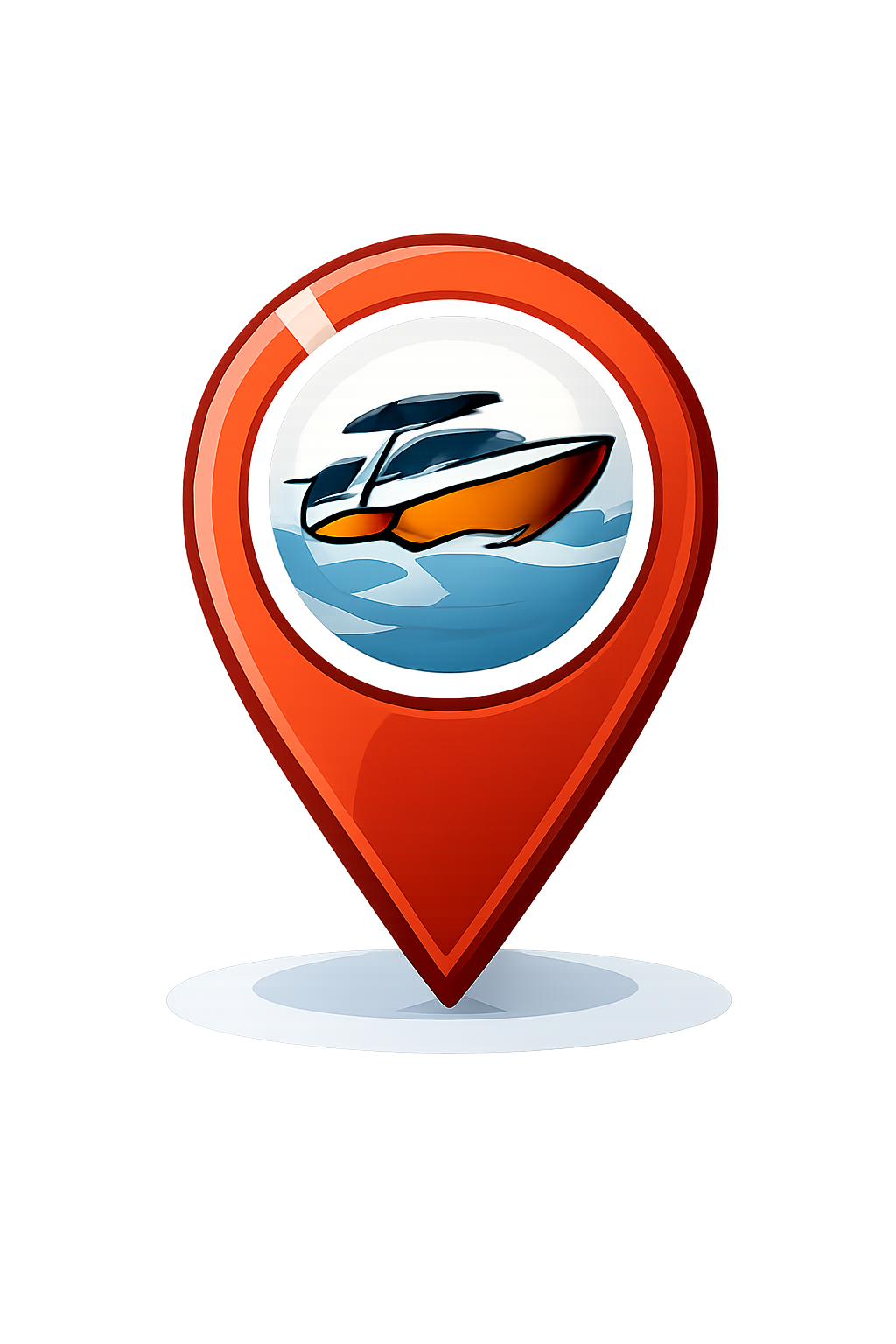 Boating safety address icon
