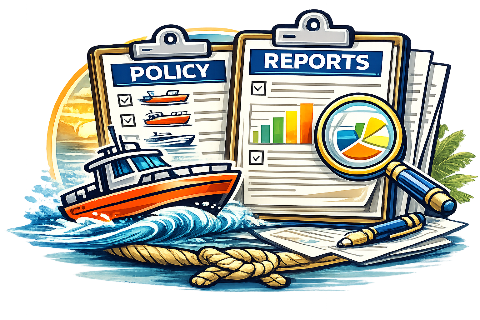 Policy/Reports Icon