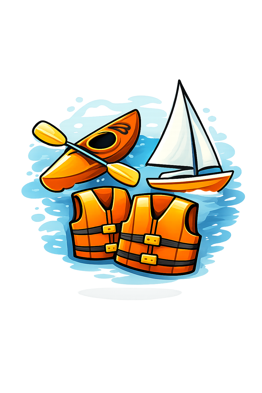 Boating safety product assurance icon