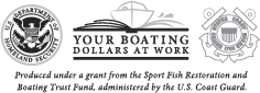 Your Boating Dollars at Work logo in grayscale