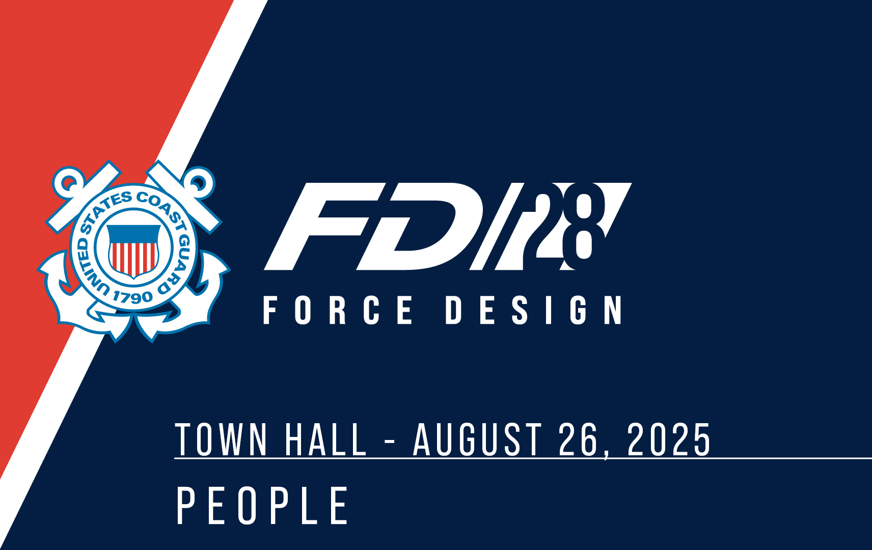 FD2028 - TOWN HALL VIDEO - PEOPLE CAMPAIGN (CAC REQUIRED)