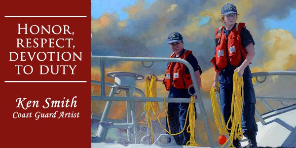 “Lifelines” by Ken Smith. U.S. Coast Guard Art Collection.