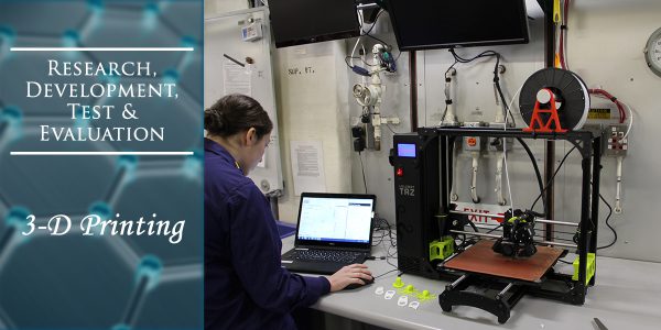 Research, Development, Test & Evaluation Spotlight: 3-D Printing