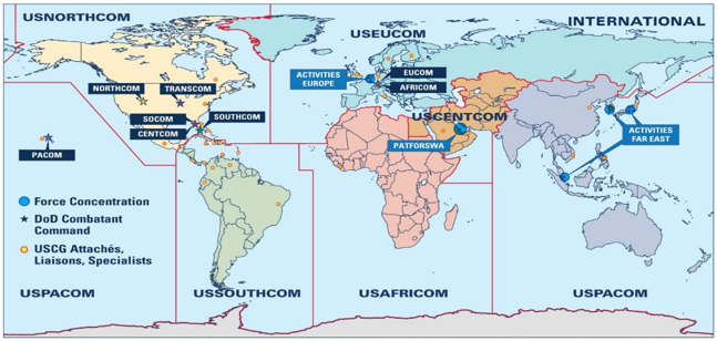 Coast Guard International Force Laydown