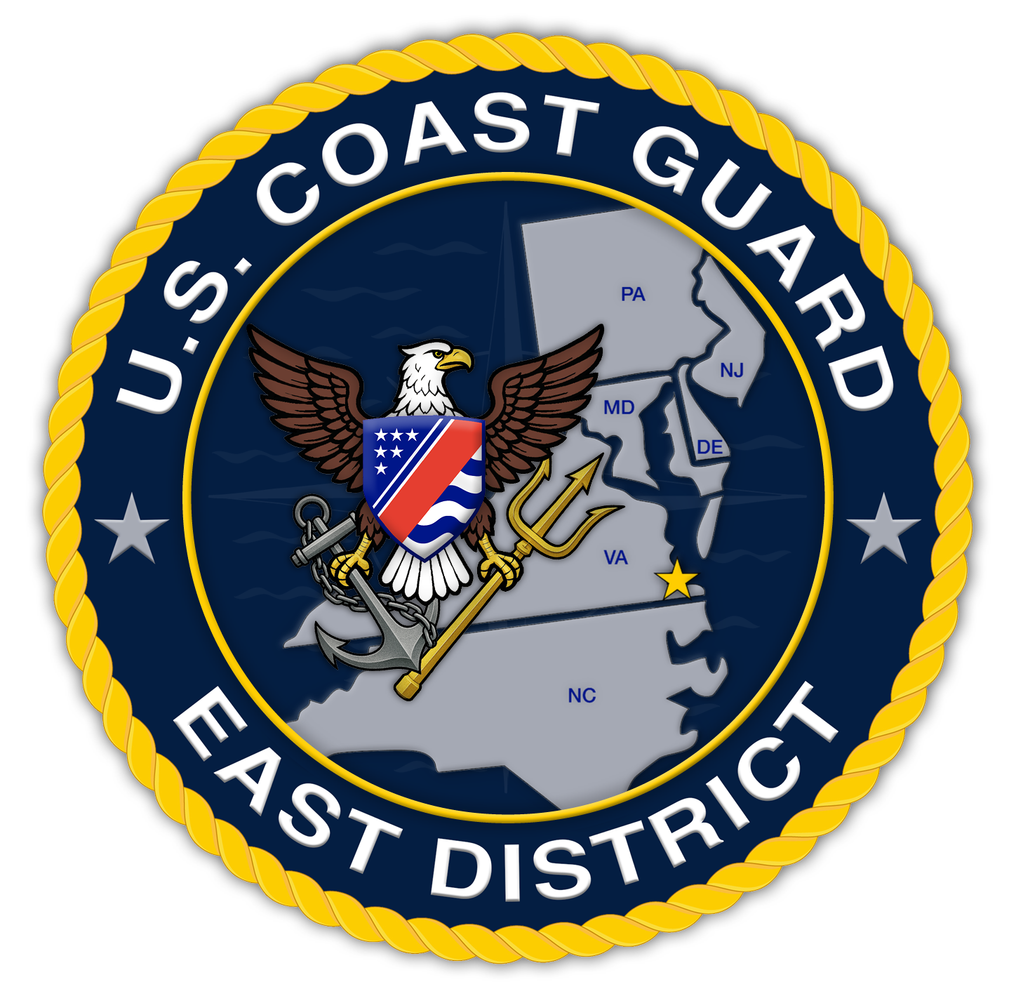 East District logo